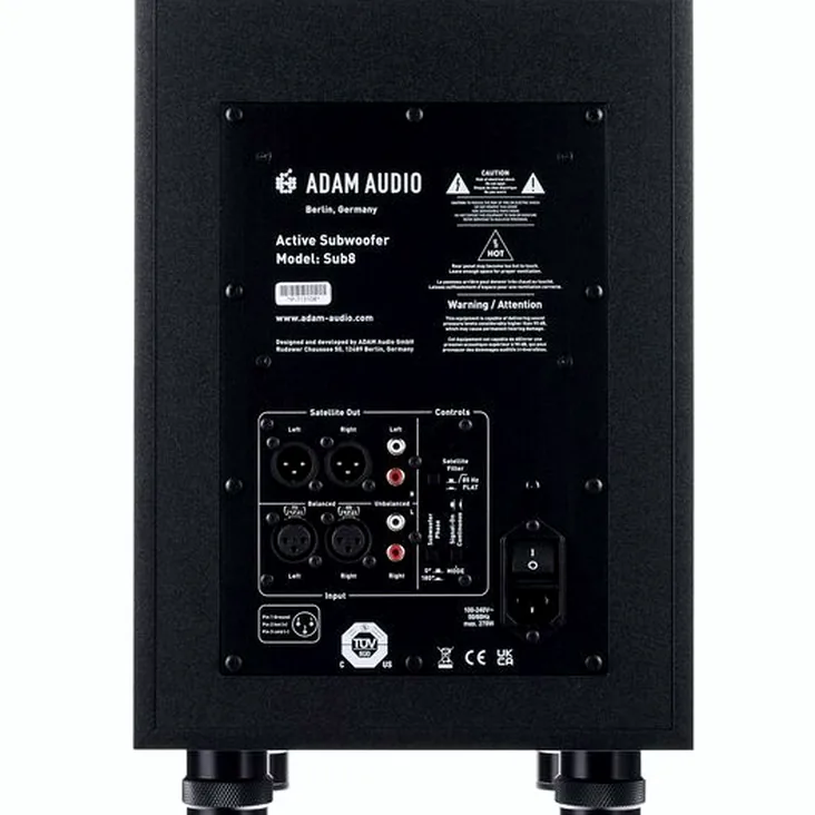 ADAM Audio Sub 8 Recenze: Zvuk, detaily a funkce