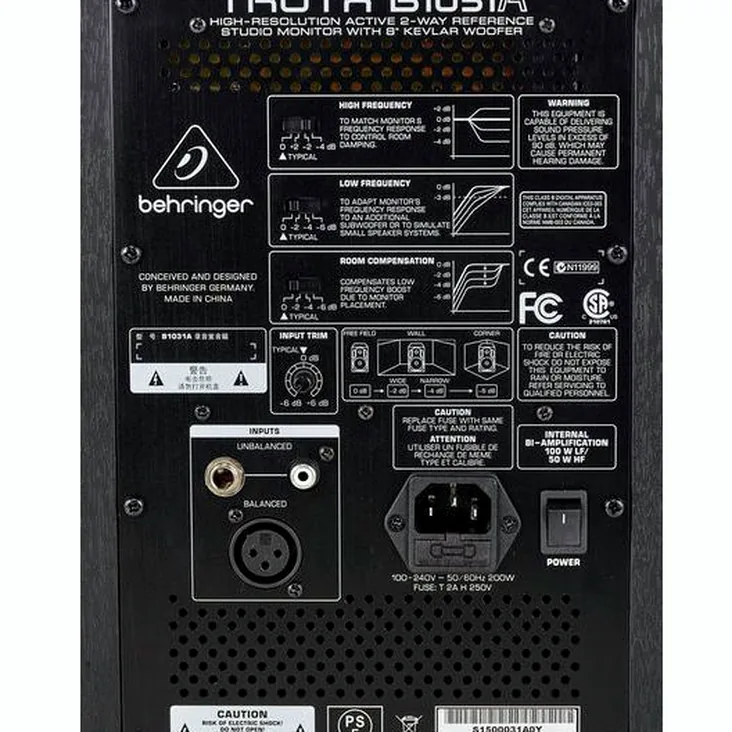 Behringer B1031A Recenze: Plná analýza charakteristiky