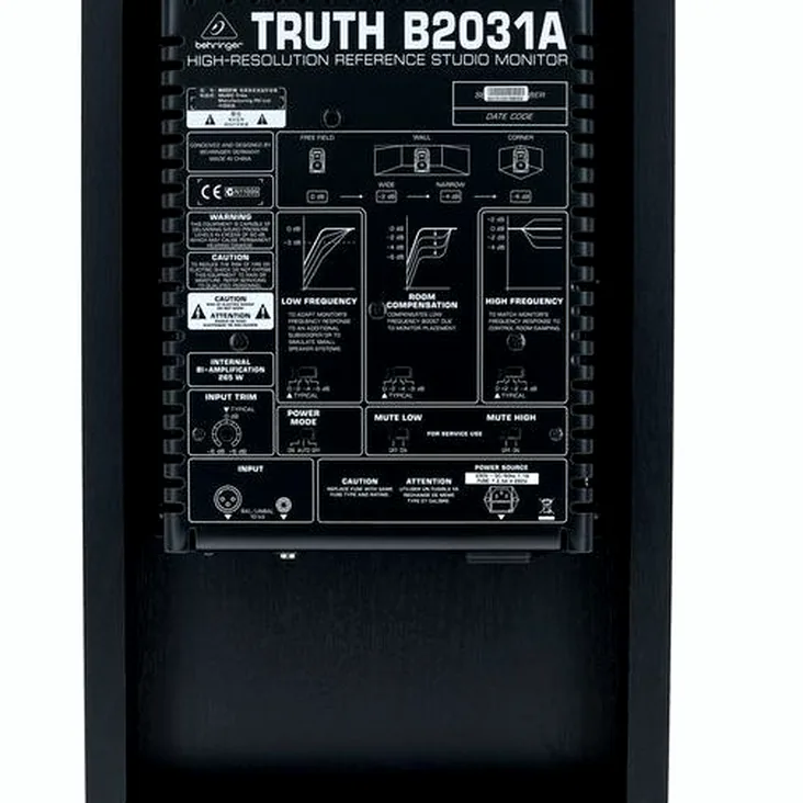 Behringer B2031A Truth Recenze: Pod lupou: detaily a zvuková scéna