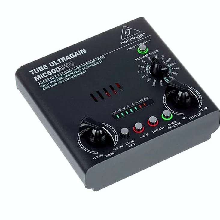 Behringer MIC500USB Tube Ultragain Recenze: Stále stojí za koupi?