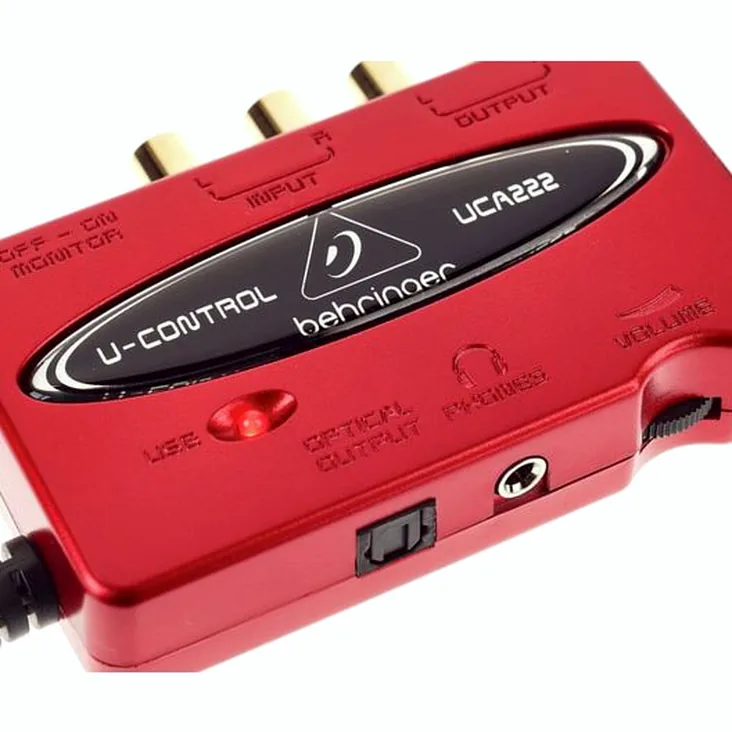 Behringer U-Control UCA222 Recenze: Hlavní funkce