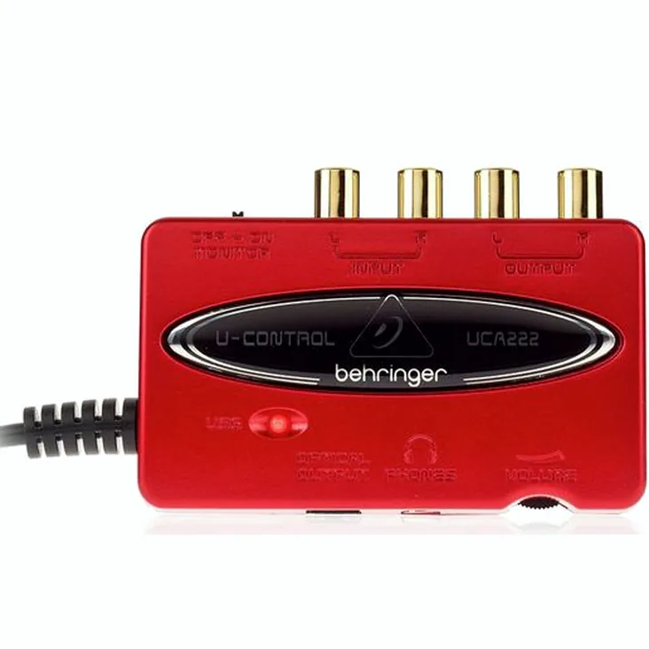Behringer U-Control UCA222 Recenze: Hlavní funkce