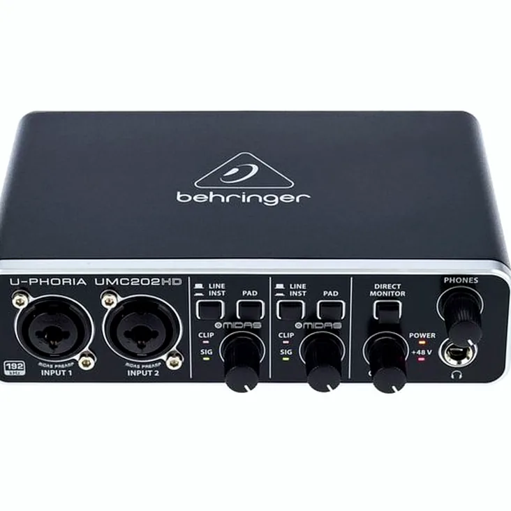 Behringer U-Phoria UMC202HD Recenze: Silné a slabé stránky