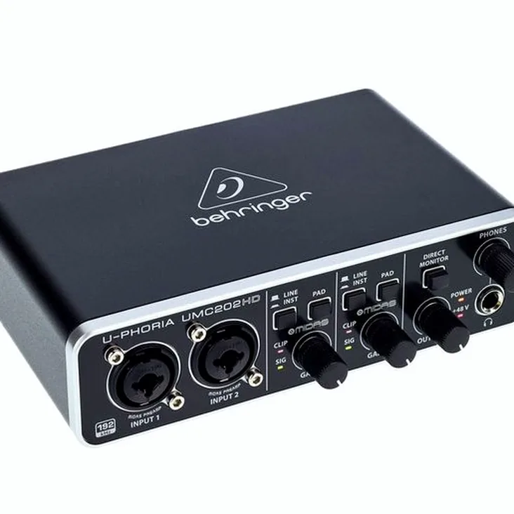 Behringer U-Phoria UMC202HD Recenze: Silné a slabé stránky