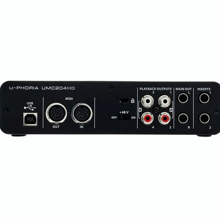 Behringer U-Phoria UMC204HD Recenze: Celá pravda