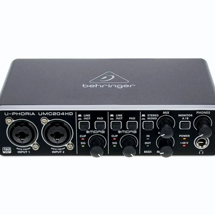 Behringer U-Phoria UMC204HD Recenze: Celá pravda
