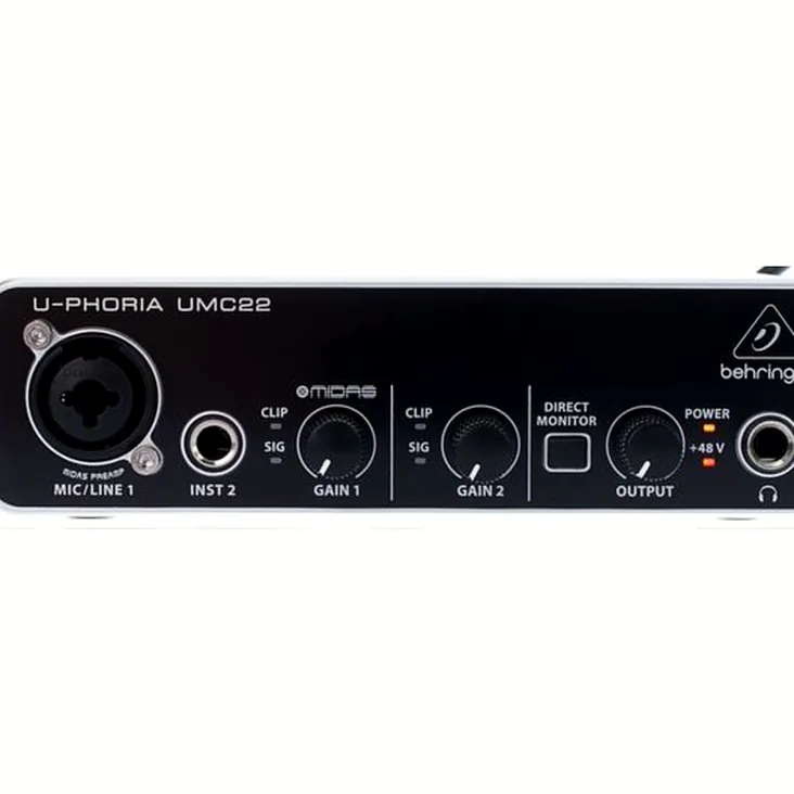 Behringer U-Phoria UMC22 Recenze: Upřímný názor