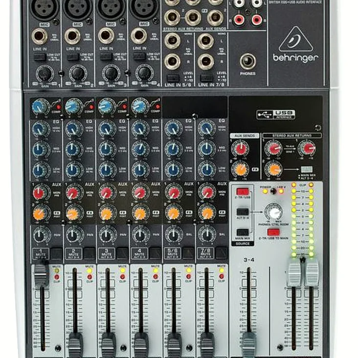 Behringer Xenyx 1204USB Recenze: Odborná analýza