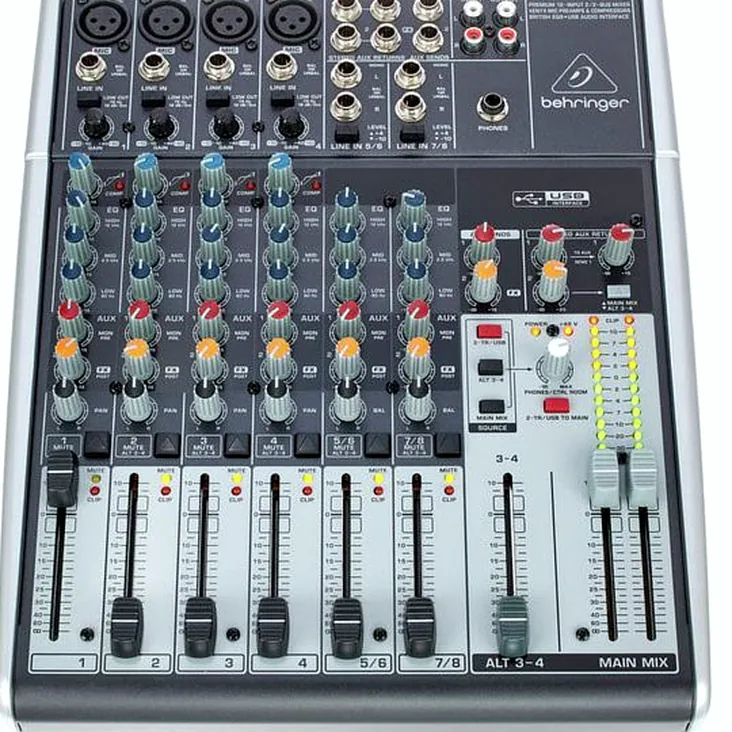 Behringer Xenyx 1204USB Recenze: Odborná analýza