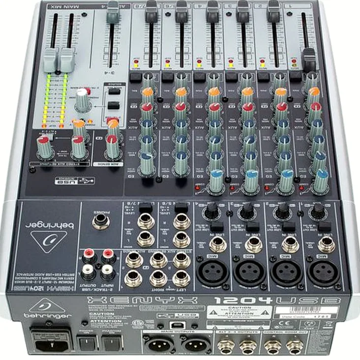 Behringer Xenyx 1204USB Recenze: Odborná analýza