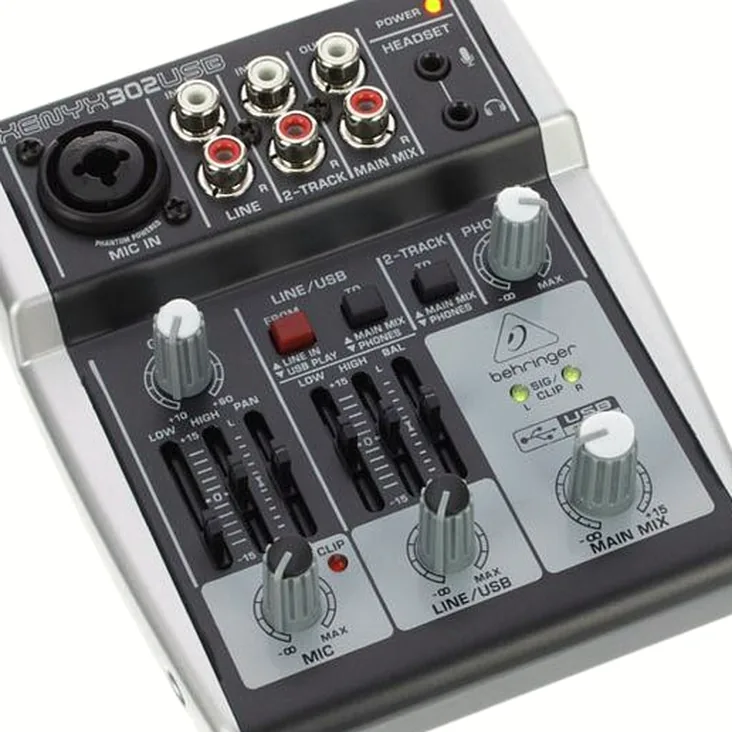 Behringer Xenyx 302USB Recenze: Rychlá analýza