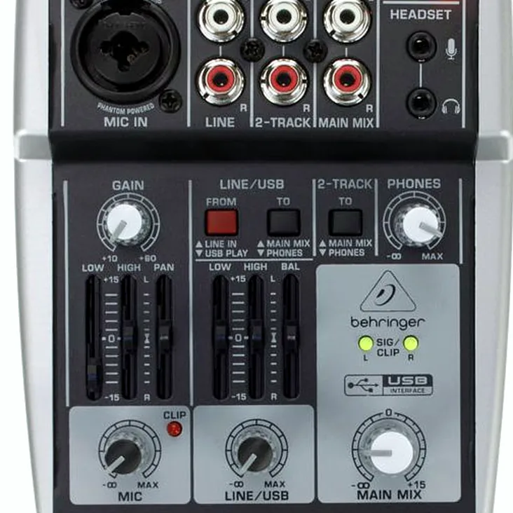 Behringer Xenyx 302USB Recenze: Rychlá analýza