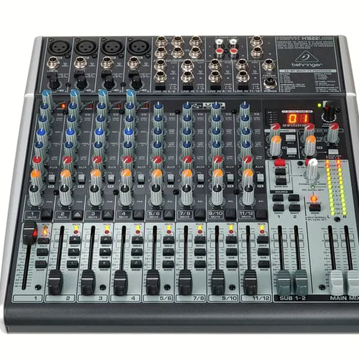 Behringer Xenyx X1622USB Recenze: Specifikace a analýza
