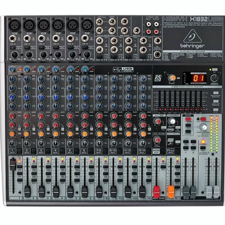 Behringer Xenyx X1832USB Recenze: Co musíte vědět