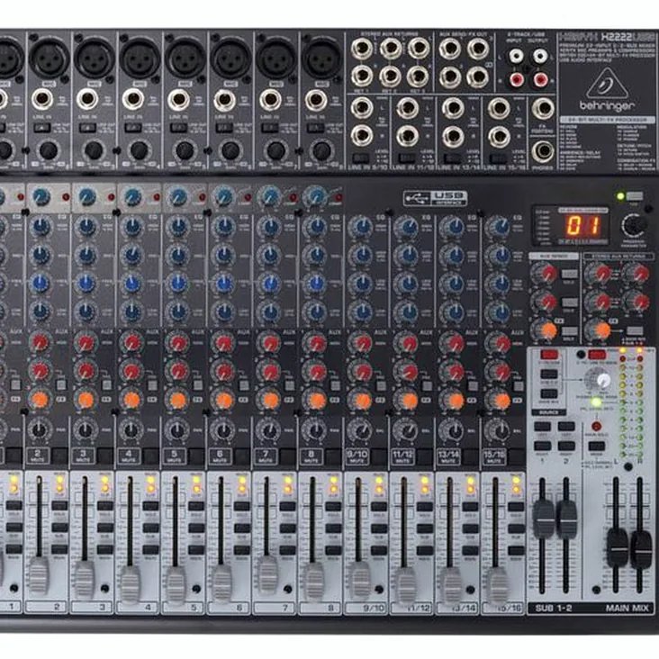 Behringer Xenyx X2222USB Recenze: Nestranný pohled