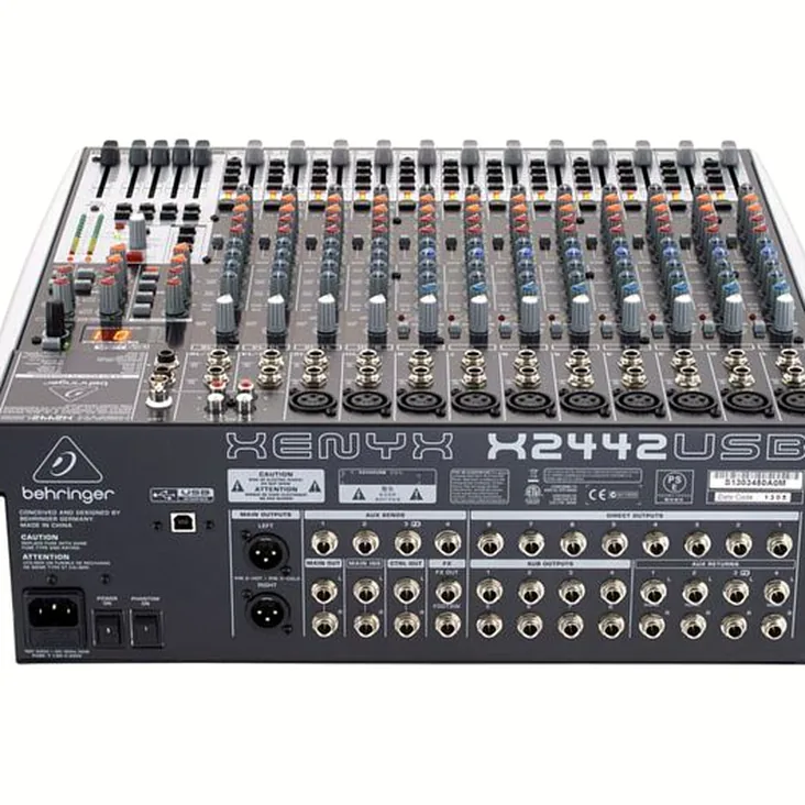 Behringer Xenyx X2442 USB Recenze: Test kvality zvuku