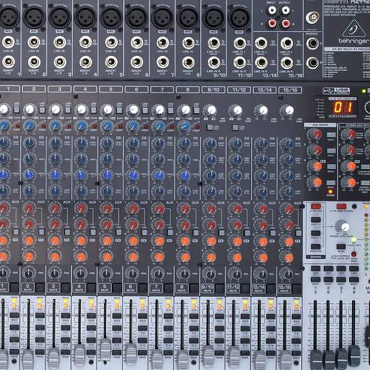 Behringer Xenyx X2442 USB Recenze: Test kvality zvuku
