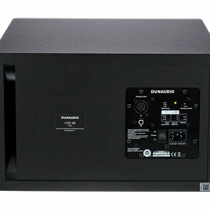 Dynaudio LYD-48 Black Right Recenze: Analýza frekvenčního pásma a výkonu