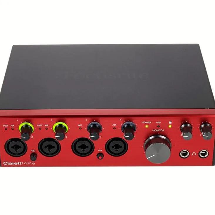 Focusrite Clarett+ 4Pre Recenze: Kontrola kvality