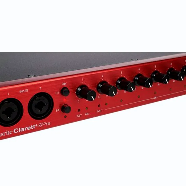 Focusrite Clarett+ 8Pre Recenze: Podtrženo sečteno