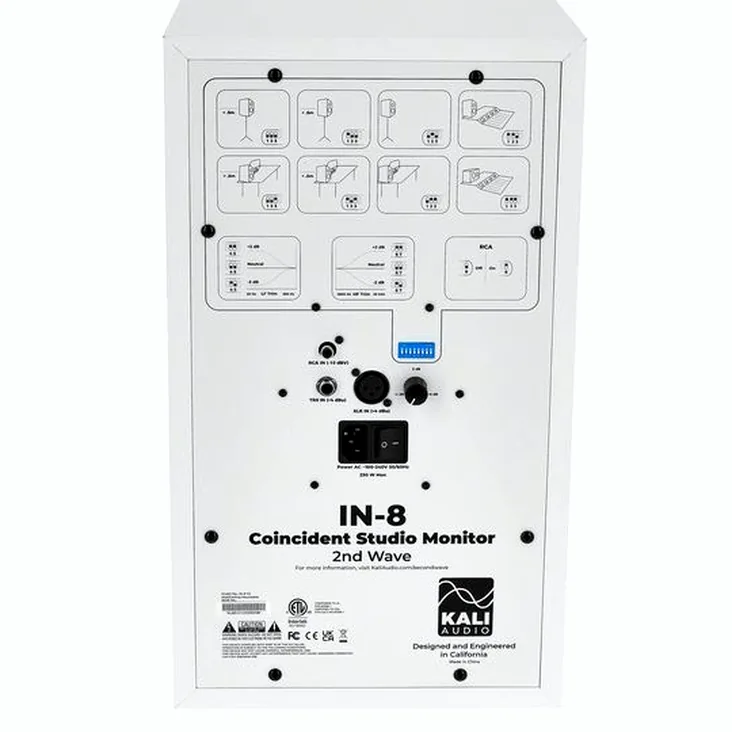 Kali Audio IN-8 White 2nd Wave Recenze: Poslechový test v praxi