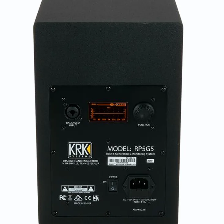 KRK Rokit RP5 G5 Recenze: Kontrola kvality zpracování