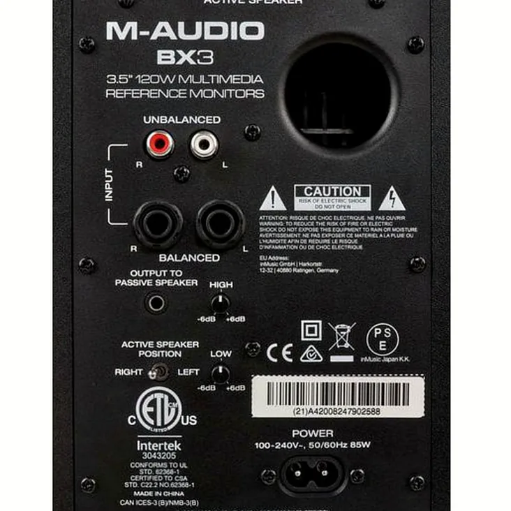 M-Audio BX3 Recenze: Test kvality zvuku a přesnosti