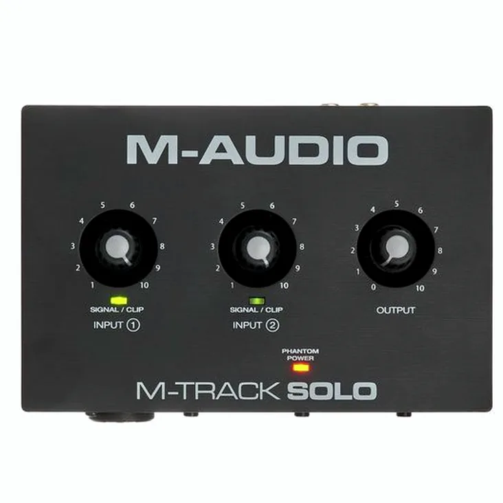 M-Audio M-Track Solo Recenze: Komplexní pohled