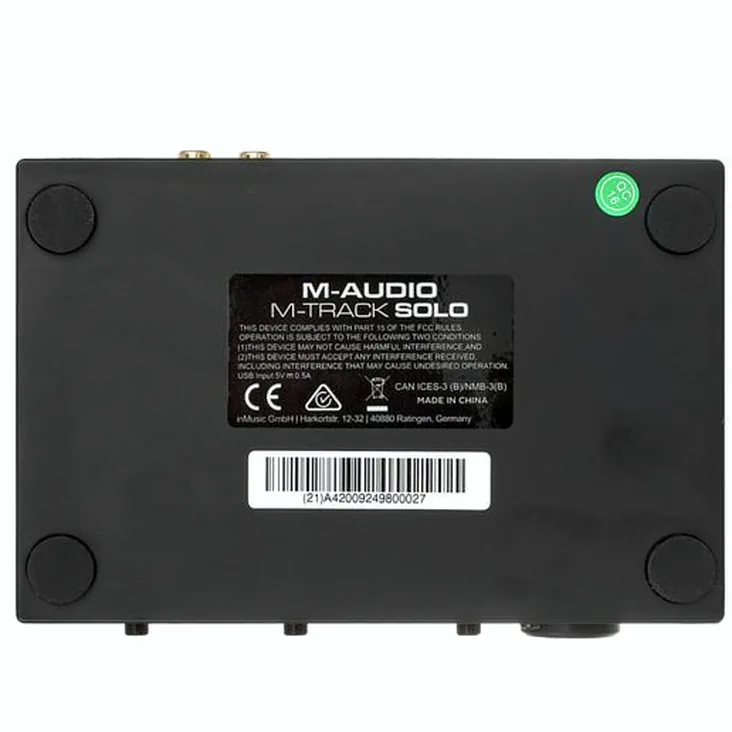 M-Audio M-Track Solo Recenze: Komplexní pohled