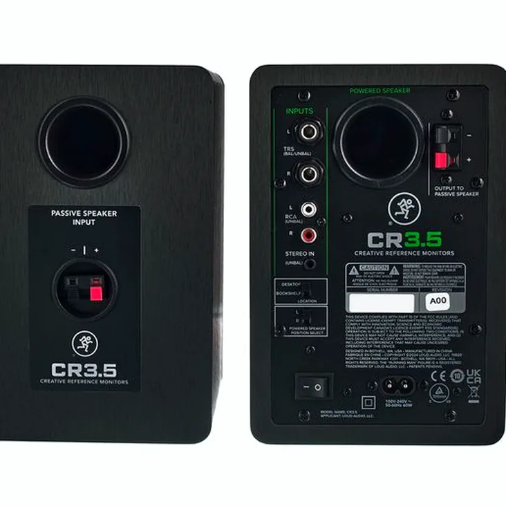 Mackie CR3.5 Recenze: Úplná technická specifikace