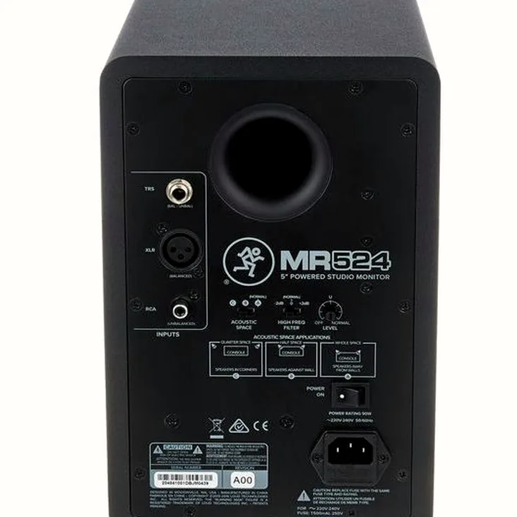 Mackie MR524 Recenze: Zvuk, detaily a funkce