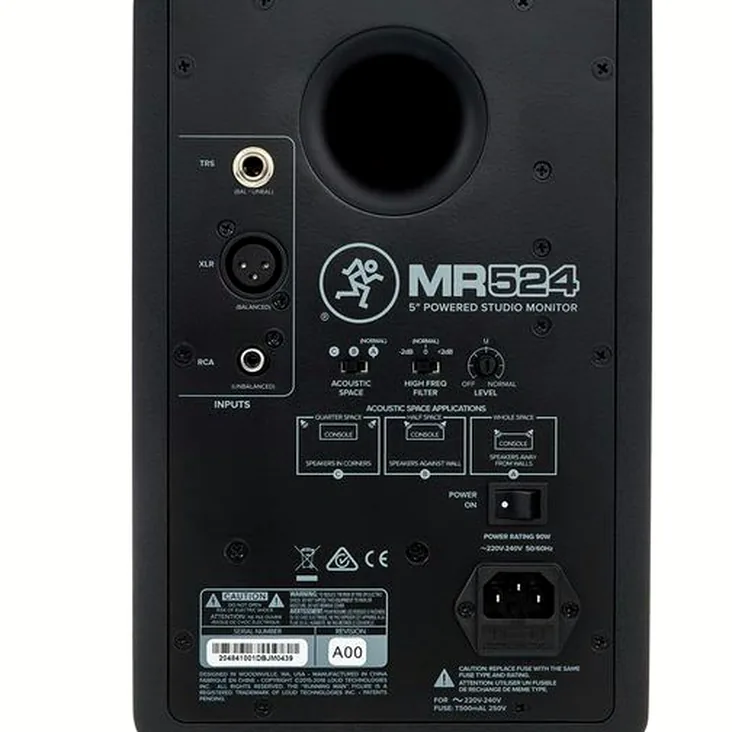 Mackie MR524 Recenze: Zvuk, detaily a funkce