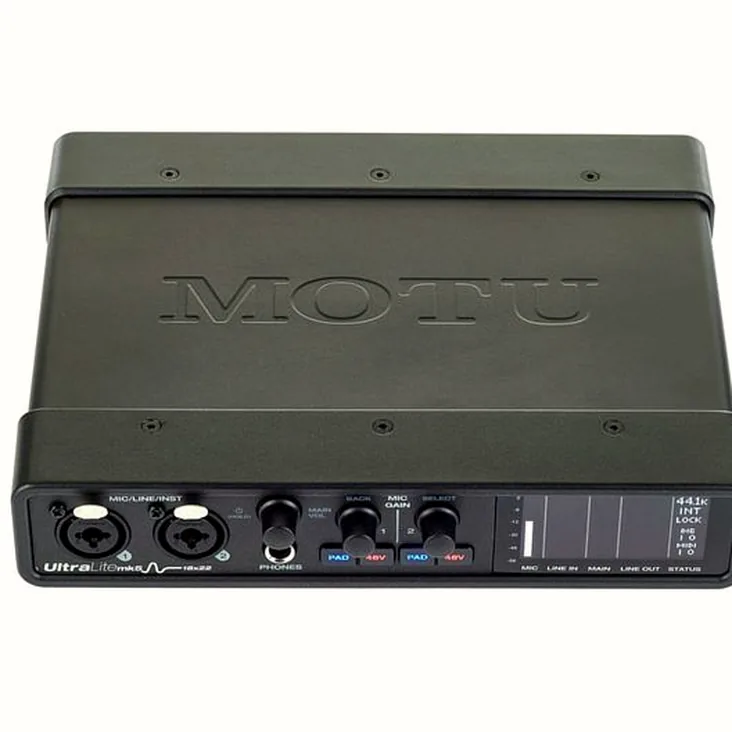 MOTU UltraLite mk5 Recenze: Test kvality zvuku