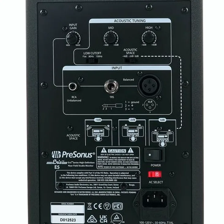 Presonus Eris E5 Recenze: Výhody a nevýhody konstrukce