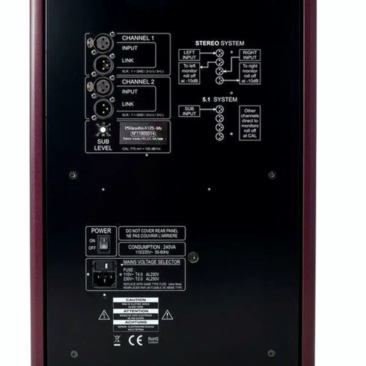 PSI Audio Sub A125-M Studio Red Recenze: Edice 2026 – stále kralují?