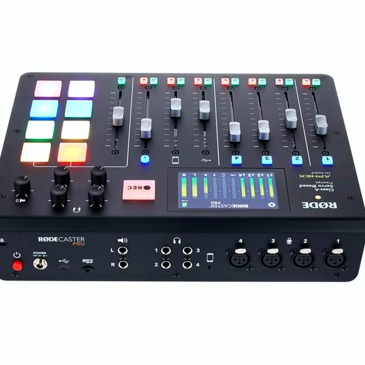 Rode Rodecaster Pro Recenze: Zvuk a funkce