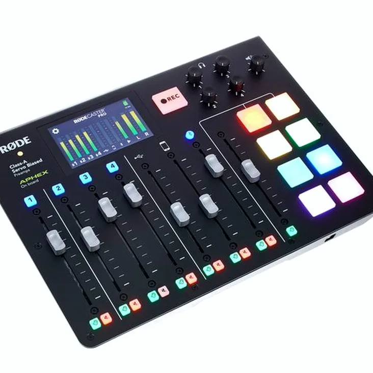 Rode Rodecaster Pro Recenze: Zvuk a funkce