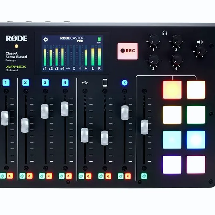 Rode Rodecaster Pro Recenze: Zvuk a funkce