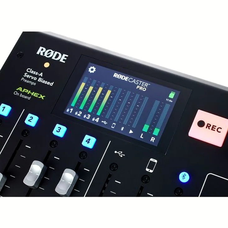 Rode Rodecaster Pro Recenze: Zvuk a funkce