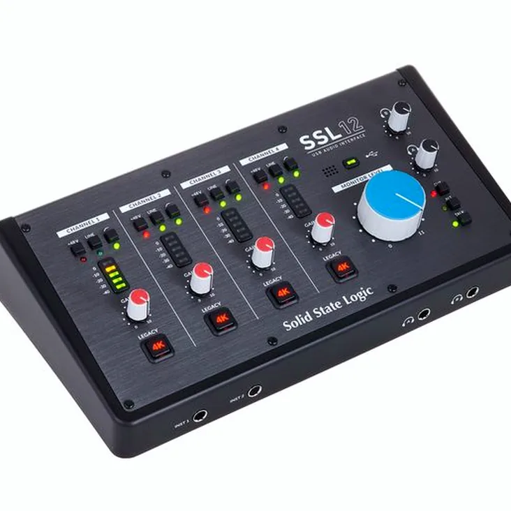 SSL 12 Recenze: Klíčové vlastnosti