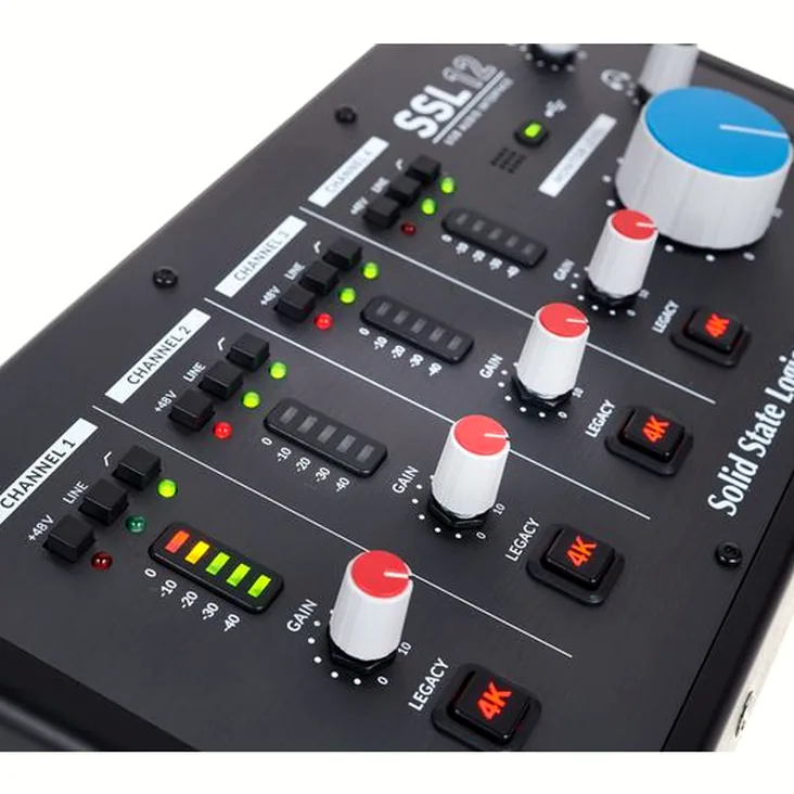 SSL 12 Recenze: Klíčové vlastnosti