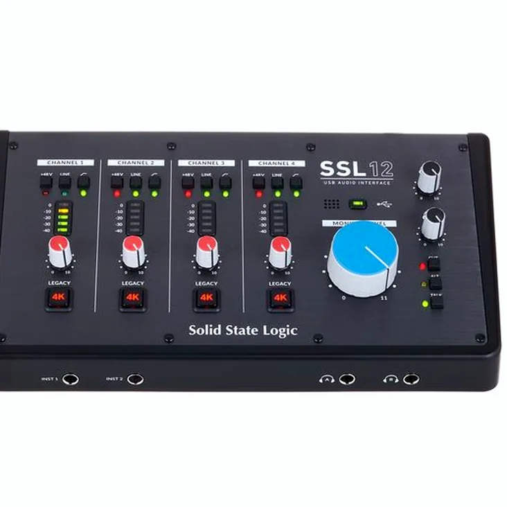 SSL 12 Recenze: Klíčové vlastnosti
