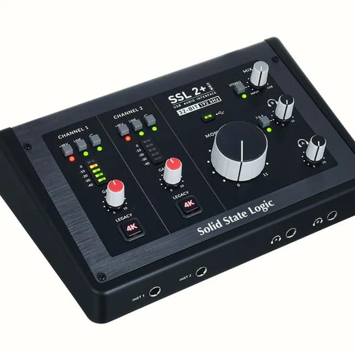 SSL 2+ MKII Recenze: Zpracování a zvuk