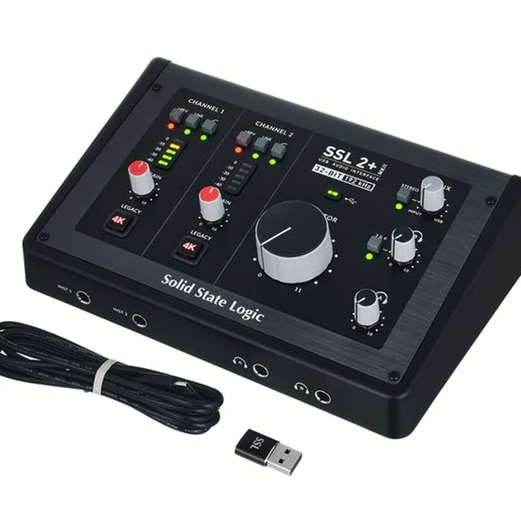 SSL 2+ MKII Recenze: Zpracování a zvuk