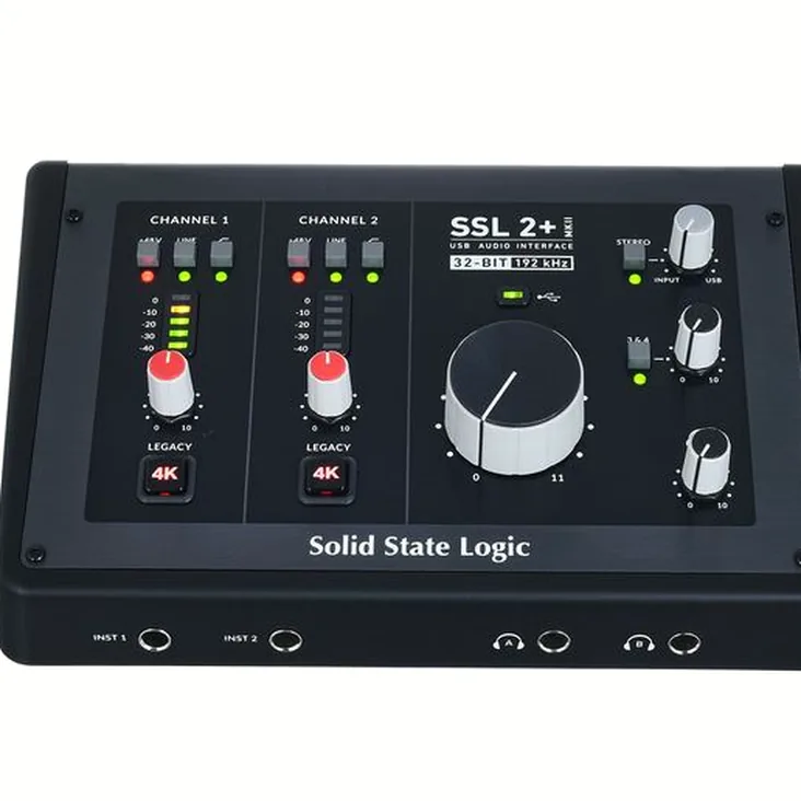SSL 2+ MKII Recenze: Zpracování a zvuk