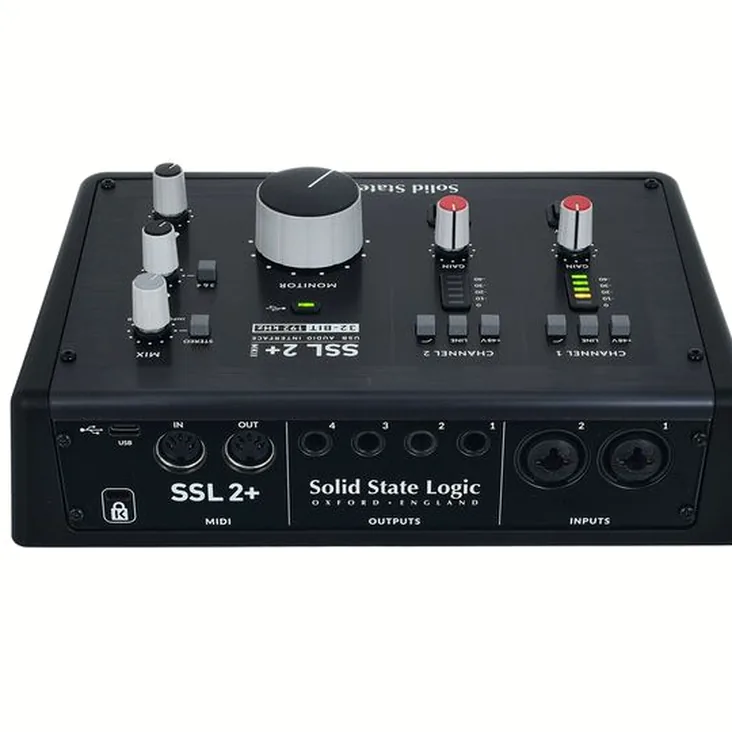 SSL 2+ MKII Recenze: Zpracování a zvuk