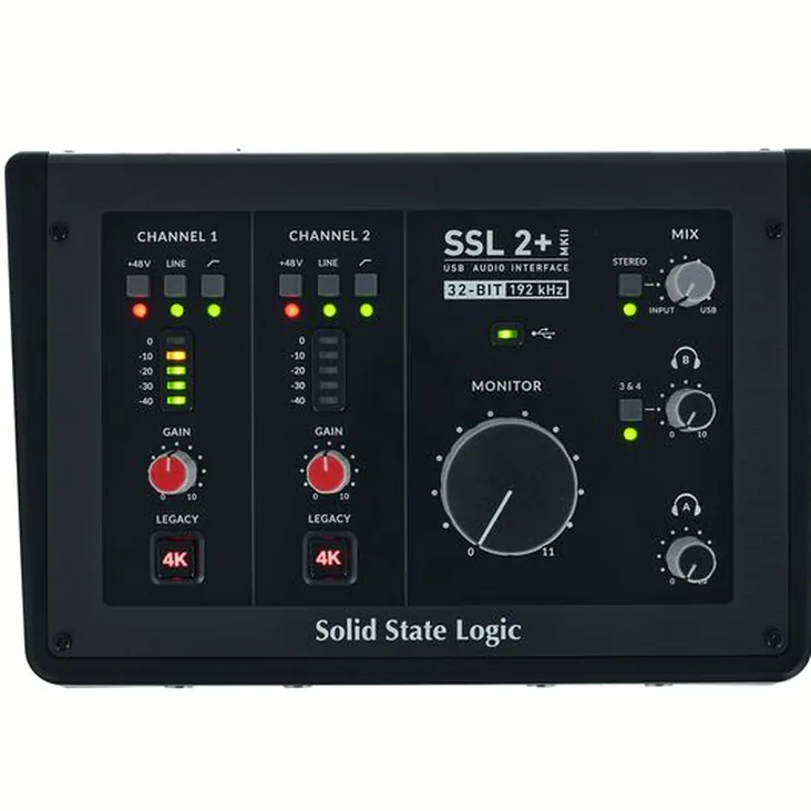 SSL 2+ MKII Recenze: Zpracování a zvuk