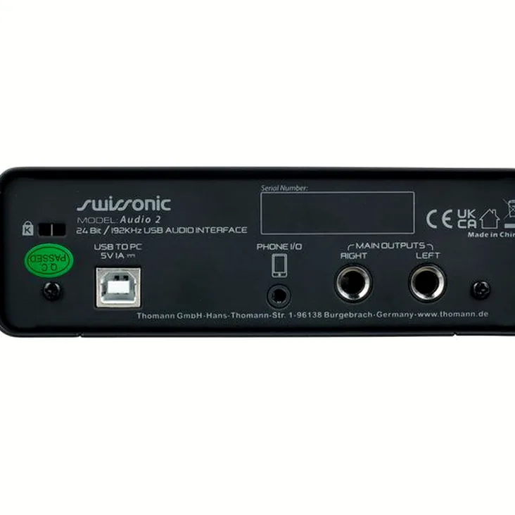 Swissonic Audio 2 Recenze: Než nakoupíte