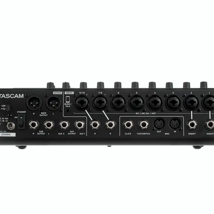 Tascam Model 12 Recenze: Vysvětlení funkcí