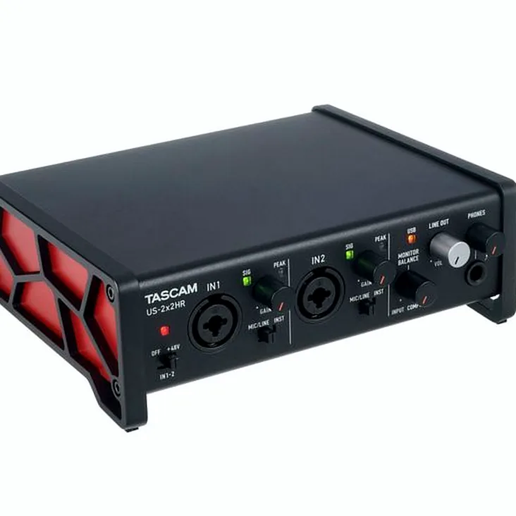 Tascam US-2x2HR Recenze: Hlavní funkce